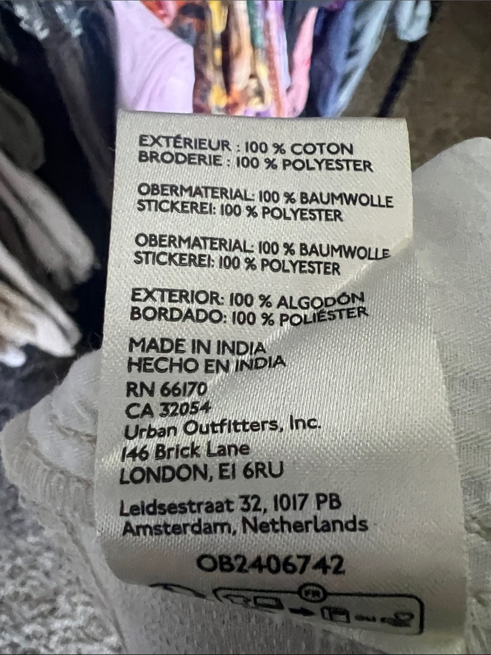 Free People:Runyon Hand Stitch Patched Pant| NWT - Picture 13 of 13